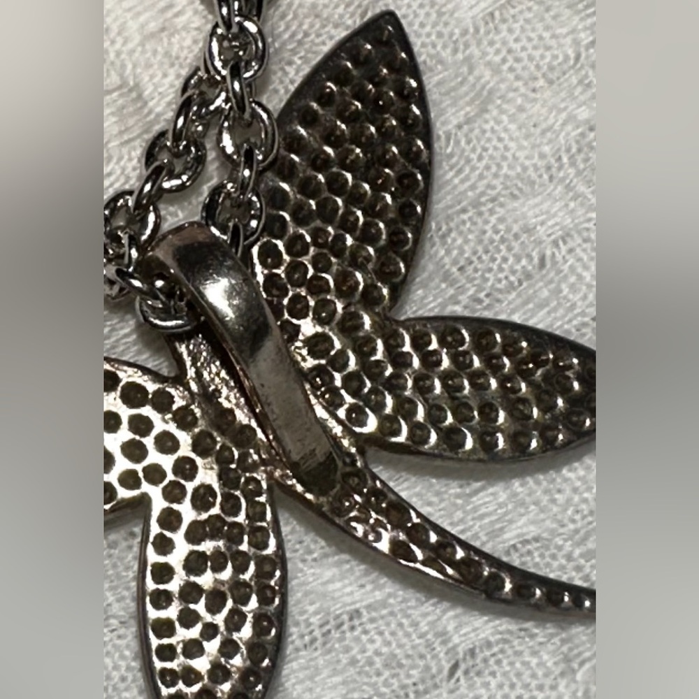 .STERLING dragonfly necklace and earrings SET!!! - Picture 11 of 13